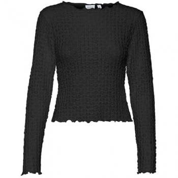 T-Shirt lunga Vero Moda Shelby Nero