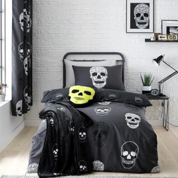 Catherine Lansfield 'Skulls' Halloween Duvet Cover Set