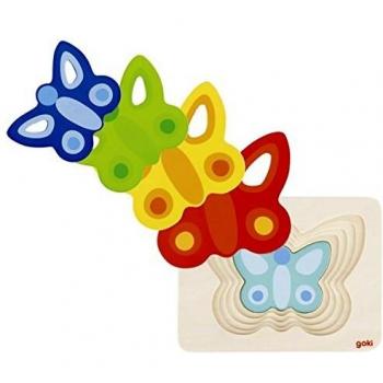 Puzzle en bois à 5 étages