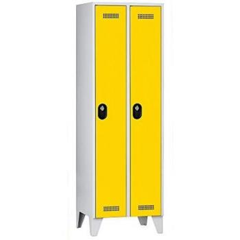 Wolf Armadietto Köln 2 Scomparti Grigio