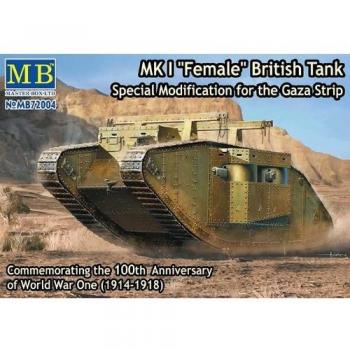 Mk I Char Britannique Féminin – Modèle Spécial – 1:72 – Master Box