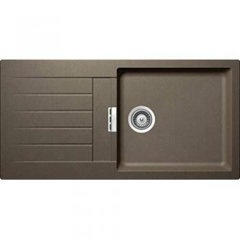 Alpaca CRISTALITE Küchenkachelspüle SCHOCK Primus D-100L, 45 cm Unter­schrank‑Breite