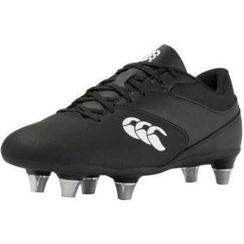Canterbury Junior Phoenix Raze Soft Ground Rugby‑Kleidungsschuh 1 – Schwarz/Weiß
