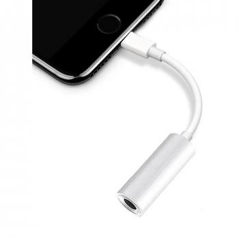 Adaptador de audio para iPhone con carga y conector de 3,5mm