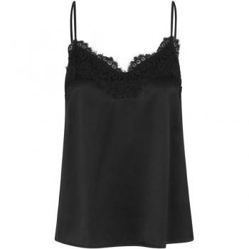 M Black Rosemunde Jade Top with Embroidery