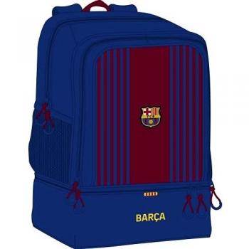 Sac de Sport avec Porte-Chaussures F.C. Barcelona Bordeaux Bleu Marine