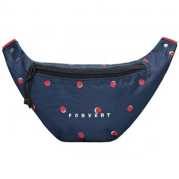 Blauer Forvert Leon Hüftbeutel „Double Dot“ – 169001