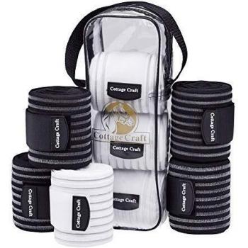 Vendas elásticas Cottage Craft (mezcla de vellón, paquete de 4)