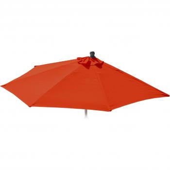 Housse de rechange pour parasol demi-rond Parla 300cm terracotta