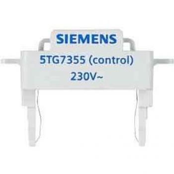 Siemens Pulsante LED 230V Blu 5TG7355