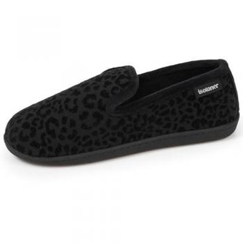 Isotoner Chaussons Chauds Noir Femme