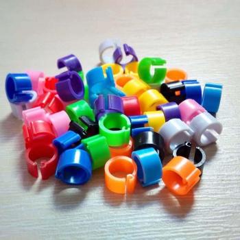 30pcs 8mm Bird Carry Foot Rings