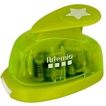Artemio VIHCP136 Petite perforatrice à Levier 1,6 cm étoile #2, Plastique, Multicolore, 8,5 x 5 x 12 cm