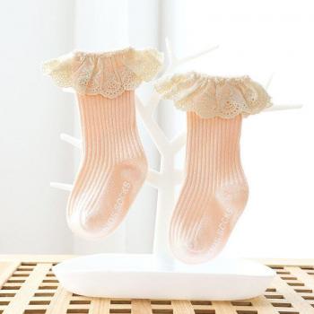 Children's Lace Knee High Socks