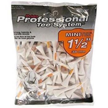 Pride Professional Golf Tees Miniature Tee, 1-1/2-Inch (White)