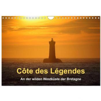 Wandkalender 2024 Côte des Légendes Bretagne