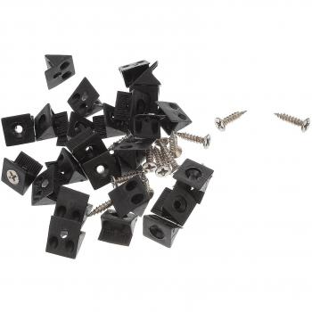 Llaves de Esquina Negras para Muebles