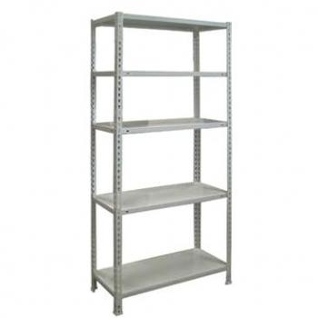 Estantería metálica modular Ecoclick gris 5 estantes