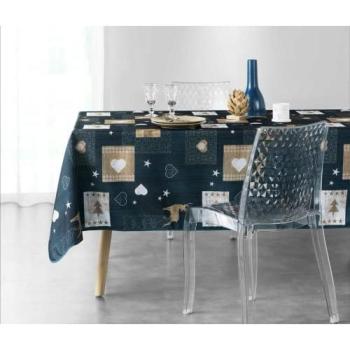 Nappe Résistante Augustin 300x150 cm Bleu