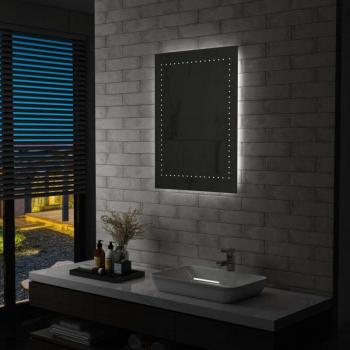 Specchio da Parete LED Premium per Bagno 60x80 cm