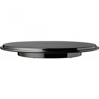APS Elegant Black Cake Serving Platter