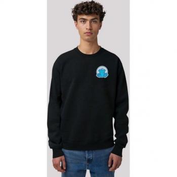 Sesamstraße Cookie Lookin’ F4NT4STIC Premium Sweatshirt – Herren, 3XL, Schwarz, Regular Fit