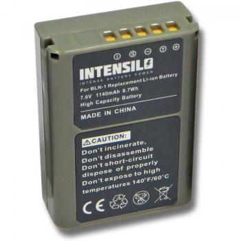 Élément de batterie INTENSILO 7,6 V 1140 mAh – Olympus Pen E‑P5