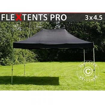 Tonnelle Flexible 3x45 m Noir – Modèle Dancover