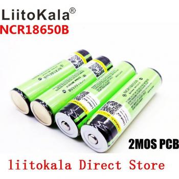 LiitoKala 3.7V Rechargeable 18650B Battery for Power Bank