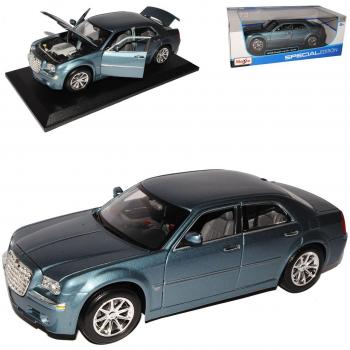Grau 1:18 Modellauto Chrysler 300C Limousine 2004‑2011 (Maisto)