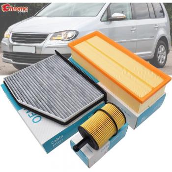 VW Touran Oil Cabin Air Filter Kit (2003-2007)