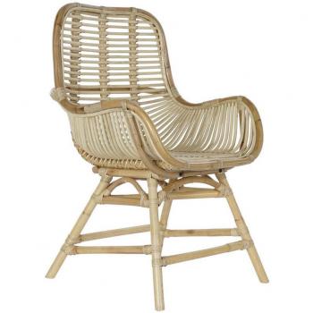 Mehrfarbiger Rattan Familienstuhl