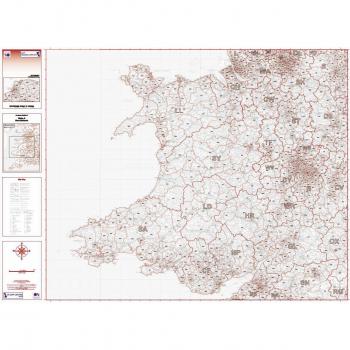 Folding Map of Postcode District 6