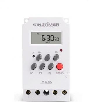 7-Day Mini Timer Switch 12V DC High Power 30A