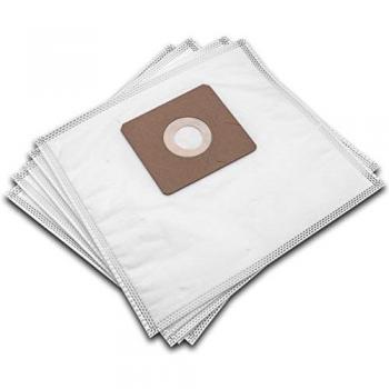 Vhbw 10x Microfleece Compatible Bags for Dirt Devil Swiffy Plus Vacuum Cleaner, White, 26 cm x 24 cm