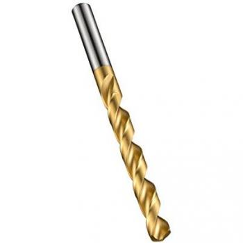 Spiralbohrer DIN 338 A510 3,7 mm HSS TiN Profil Zylindrique 4×D Droite