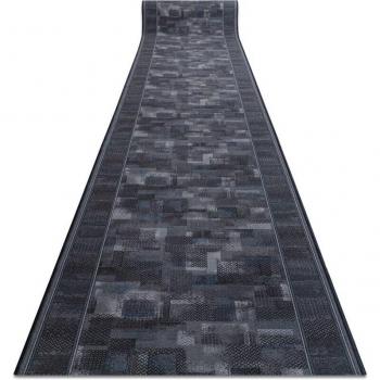 Metallic TribeRunner Anti‑Slip Rug – 80 cm × 470 cm