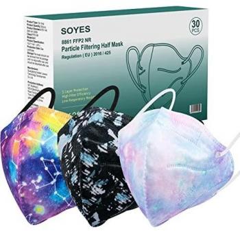 CE Certified Respirator Face Mask 30PCS