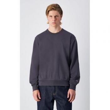 Champion Grey Comfort Fit Crewneck – L – 70% Cotton, 30% Polyester