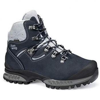 Hanwag Tatra II Bunion Lady GTX, Damen Gore-Tex Wanderstiefel in Navy/Asphalt, Größe EU 42