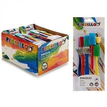 Set artistique pour enfants : pinceaux et éponges