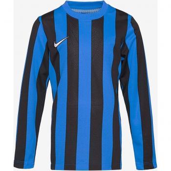 Nike Royal Blue/Black/White Kids Long Sleeve Playershirt