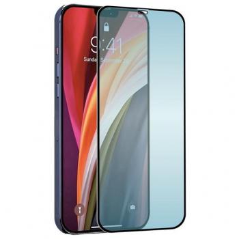 Tiger Glass Plus Verre Anti-Lumière Bleue Antibactérien pour iPhone 12/12 Pro