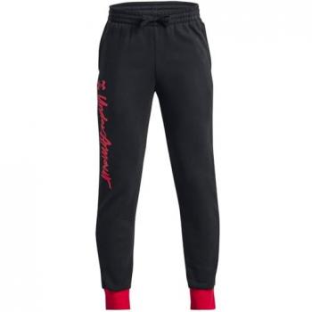 Pantalón Casual Infantil UA Rival Fleece – Black Edition