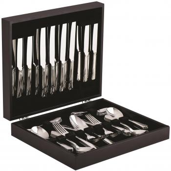 Beaded Stainless Steel Cutlery Bundle – 60 Pieces, Wooden Handle Pack