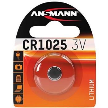 ANSMANN 1516-0005 Knopfzelle Batterie Lithium CR 1025