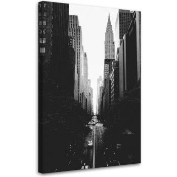 Serenità cittadina 40x60 in Nero e Bianco