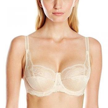 Full‑Cup Wire Bra “Clara” – Nude, Size 36GG