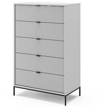 Commode « Eliza » gris, dimensions 76x120 cm