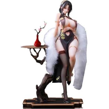 PVC ABS 1/6 BearPanda Chinese Dress Series Gold Painted Figure – Yuhoraigi Edition